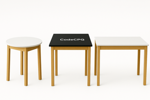 Table, made to measure