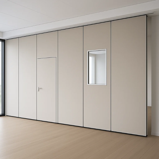 Mur de panneaux mobiles​